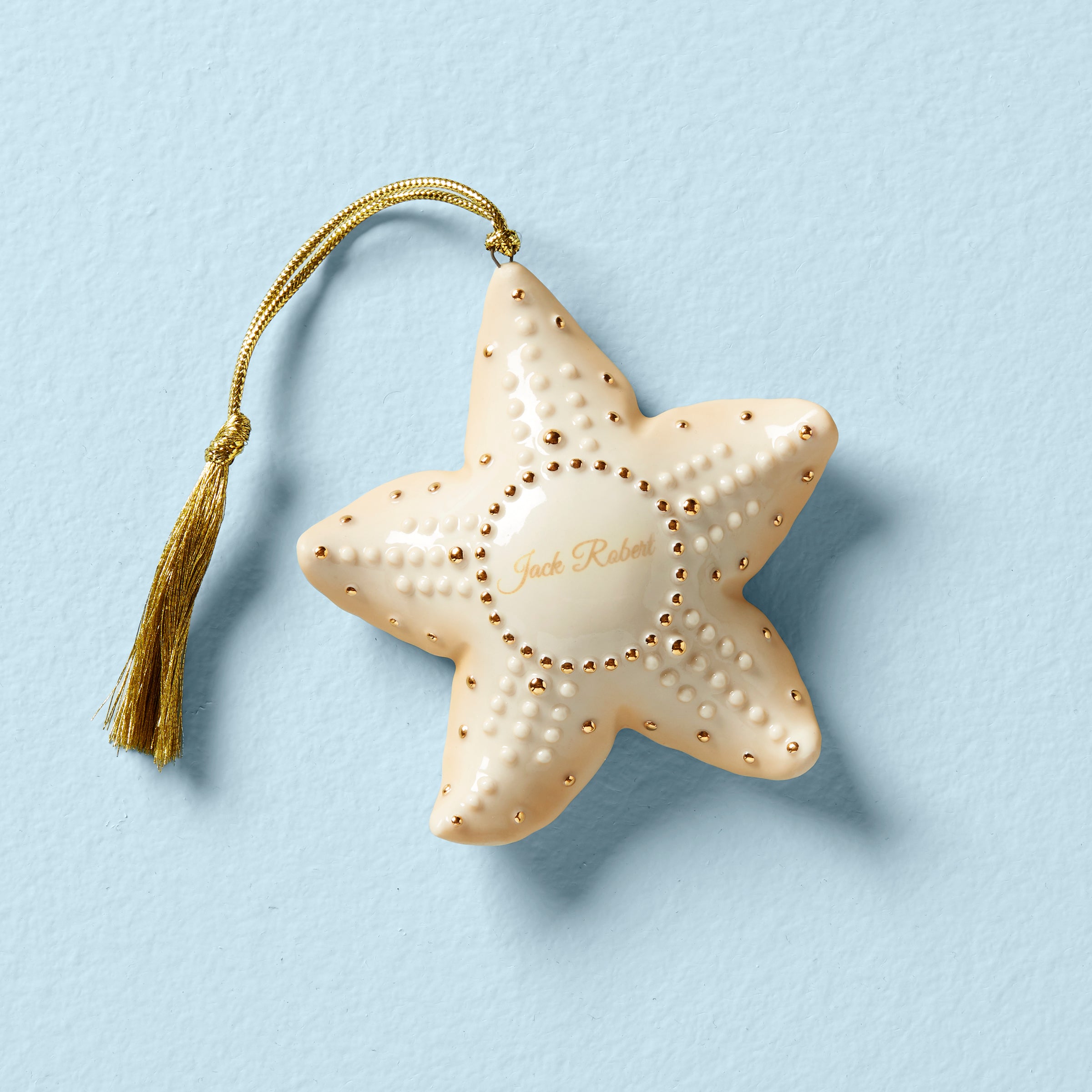 Personalized Starfish Ornament