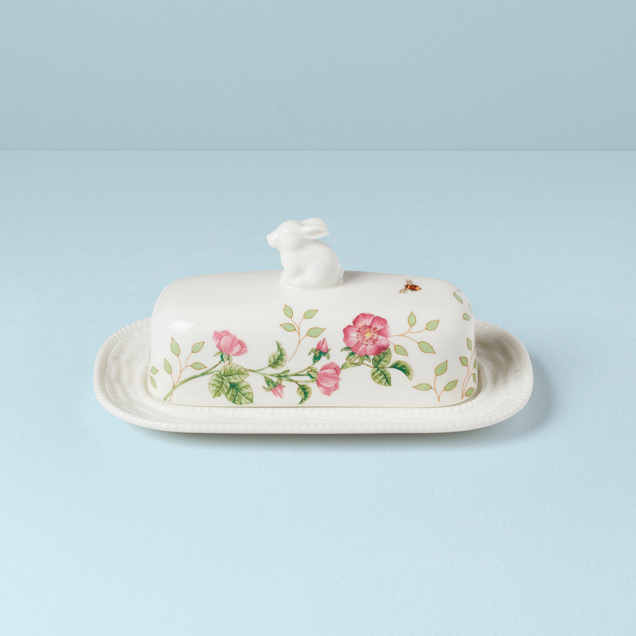 Large Butter Dish Springtime / Easter 