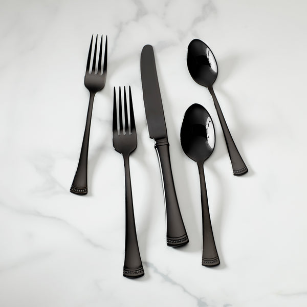 SHOP Ebony 20 Piece Flatware Sets (Oversized Flatware)