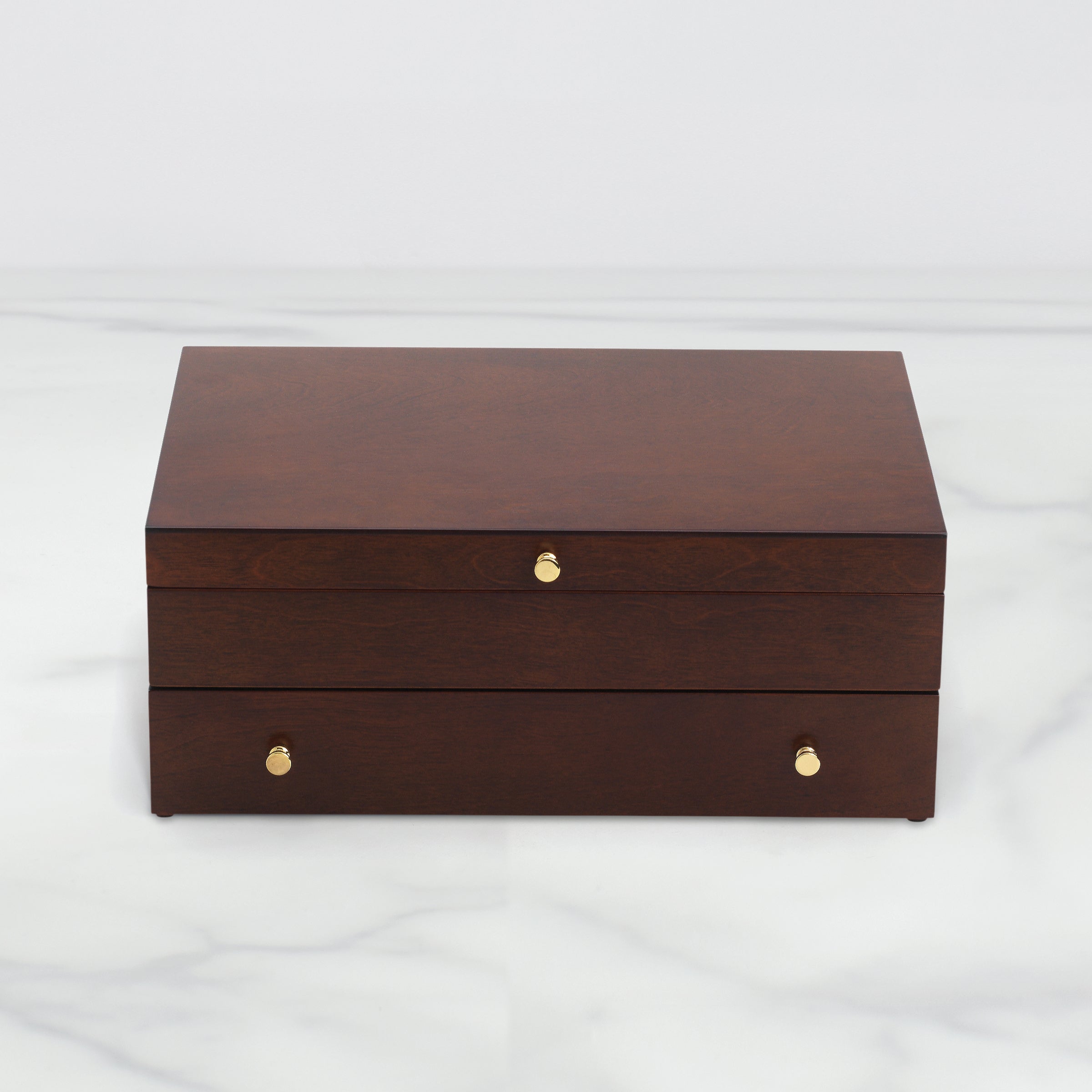 Mahogany Flatware Chest