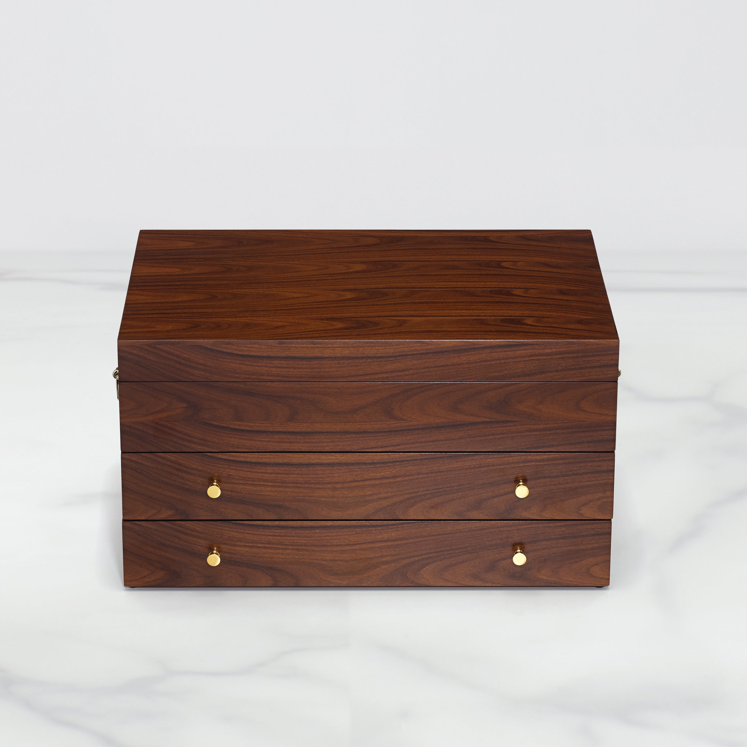 Ms. box] American style top wooden jewelry box (ornament box