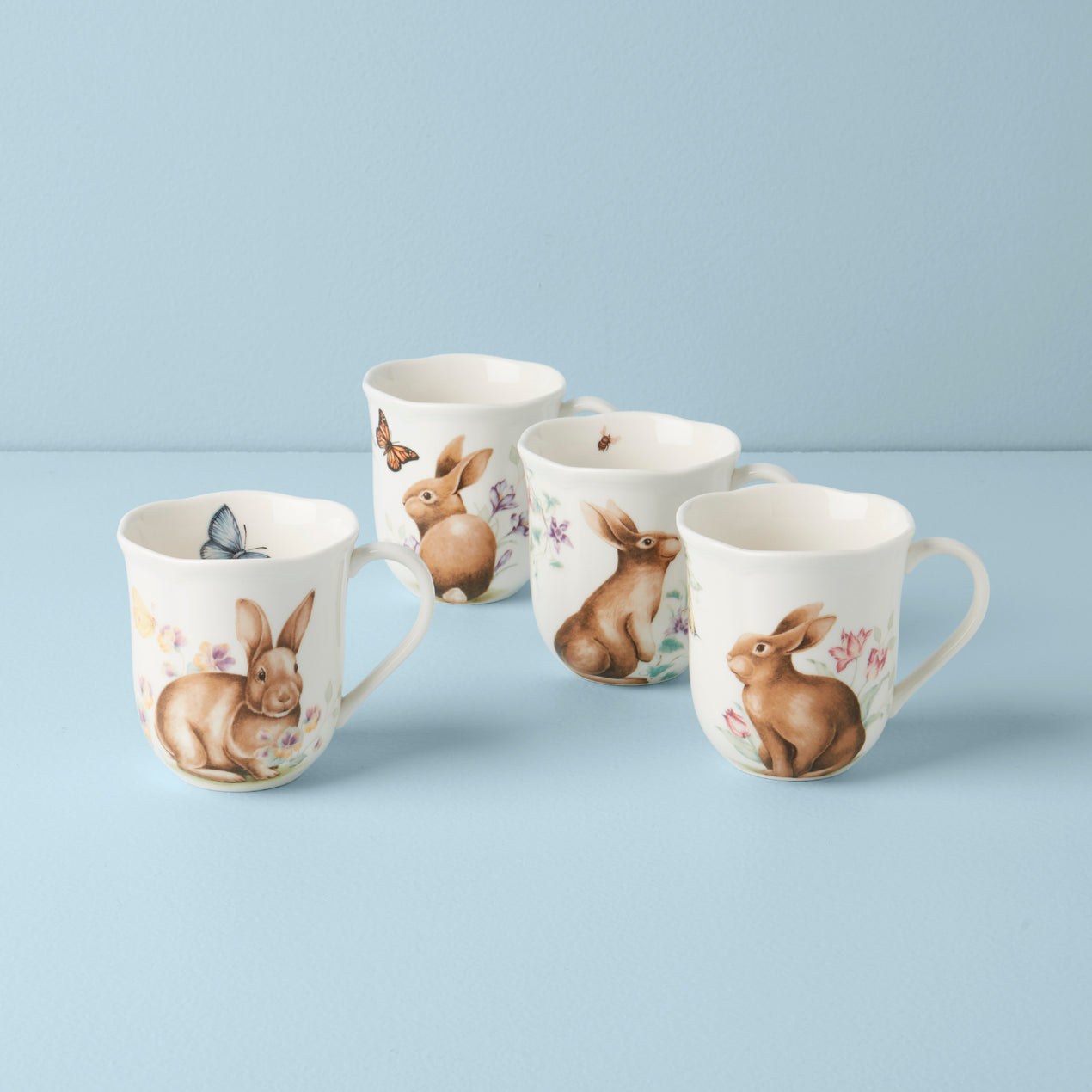 Butterfly Meadow 6-Piece Mug Set