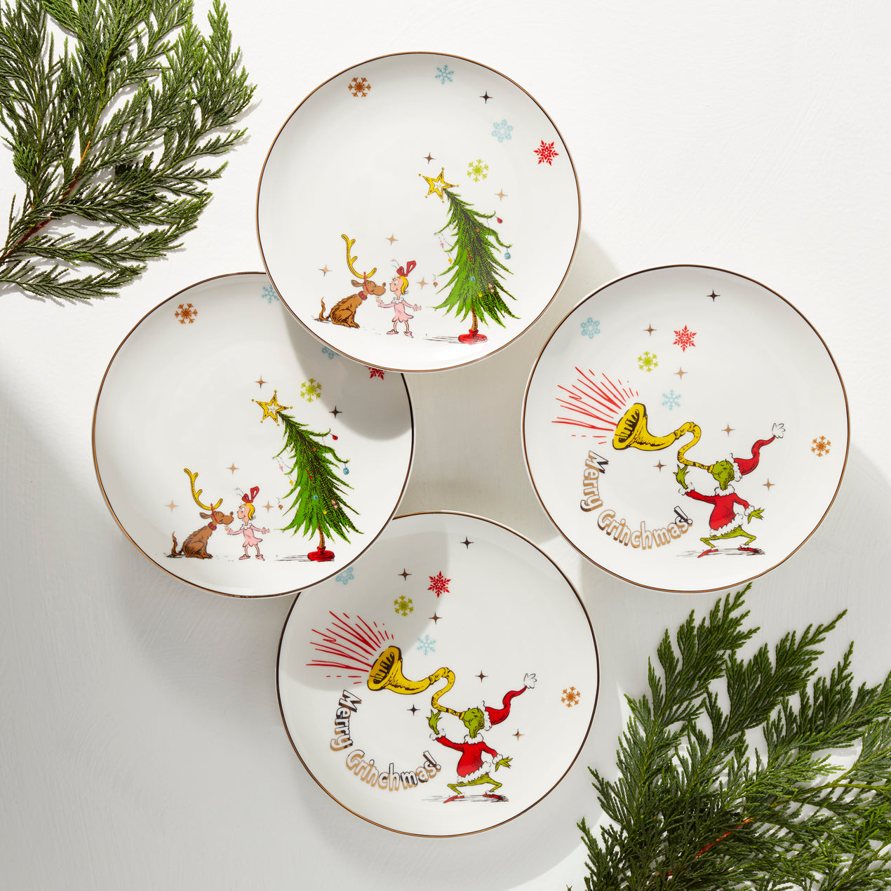 Lenox Merry Grinchmas All-Purpose Bowls, Set of 4