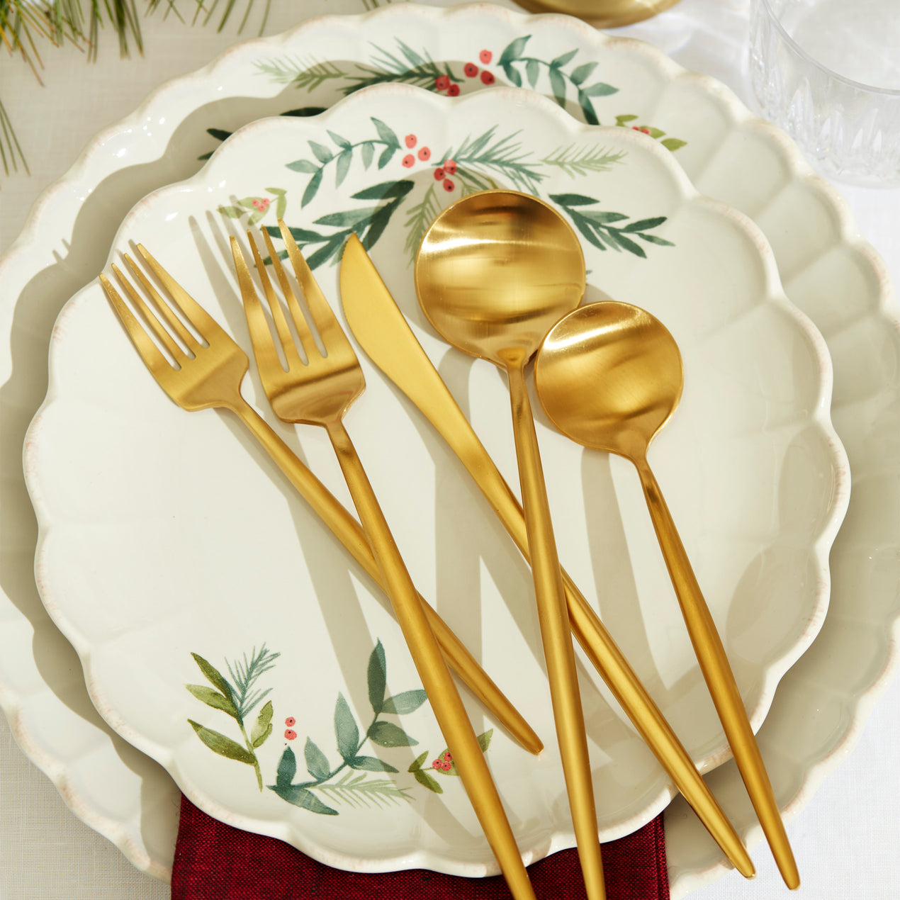 French Perle Scallop 65-Piece Flatware Set – Lenox Corporation