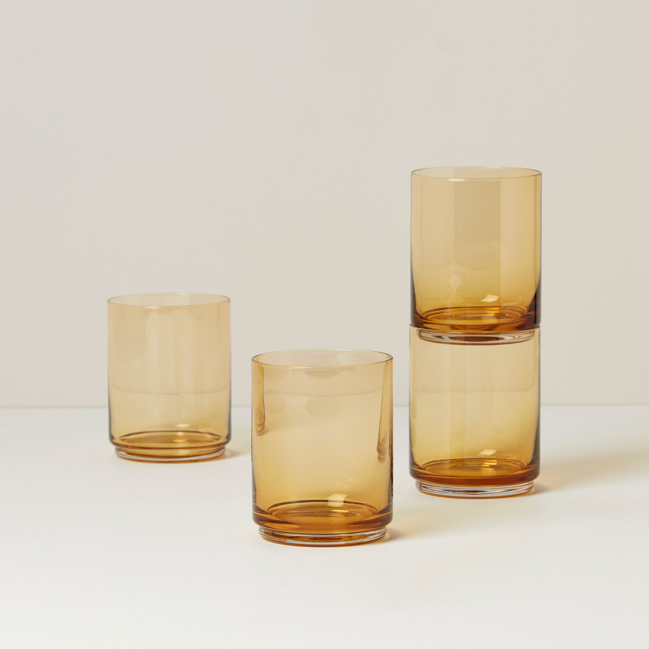 Tuscany Classics Stackable 4-Piece Tall Glasses – Lenox Corporation