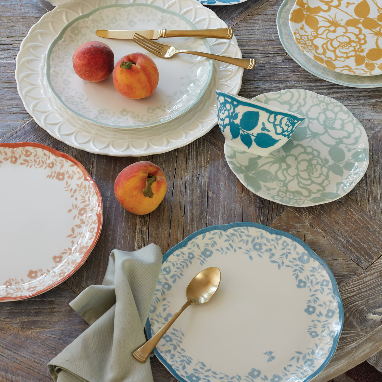 Butterfly Meadow Cottage 4-Piece Dinner Plates – Lenox Corporation