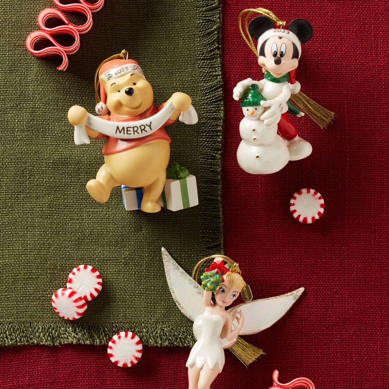 2023 Mickey & Snowman Ornament – Lenox Corporation
