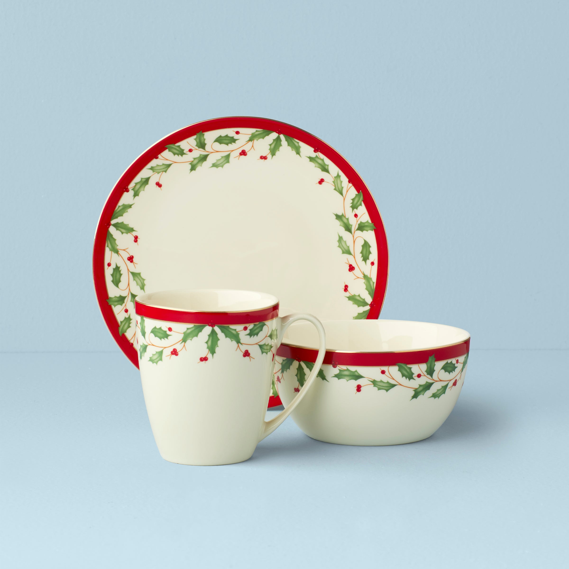 Holiday 12-Piece Dessert Set