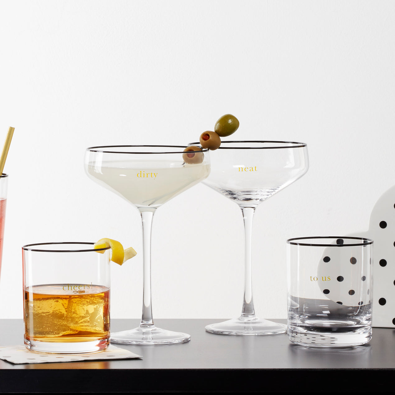 Martini Glasses - Set of 2 – ASHLEY STARK HOME