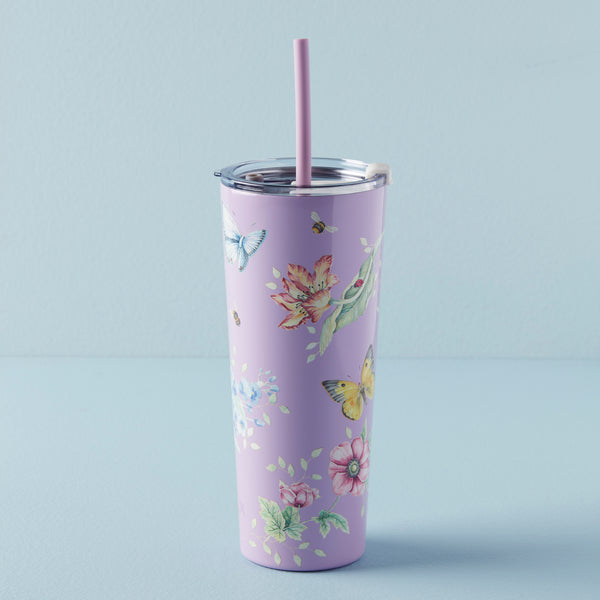 Lenox 895739 Butterfly Meadow Lavender Insulated Water Bottle