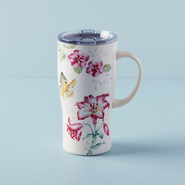 Pink Travel Mug - 12 oz – Sparrows Coffee