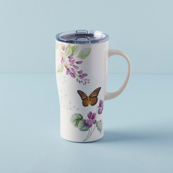 Butterfly Meadow Lavender Stainless Steel Tumbler – Lenox Corporation